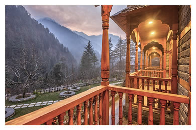 amenities at the blue stream cottage, jibhi, banjar valley