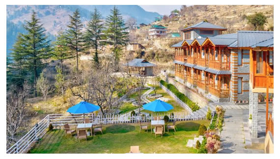 amenities at the blue stream cottage, jibhi, banjar valley